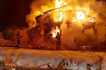 Incendiul de la Izvoarele Sucevei