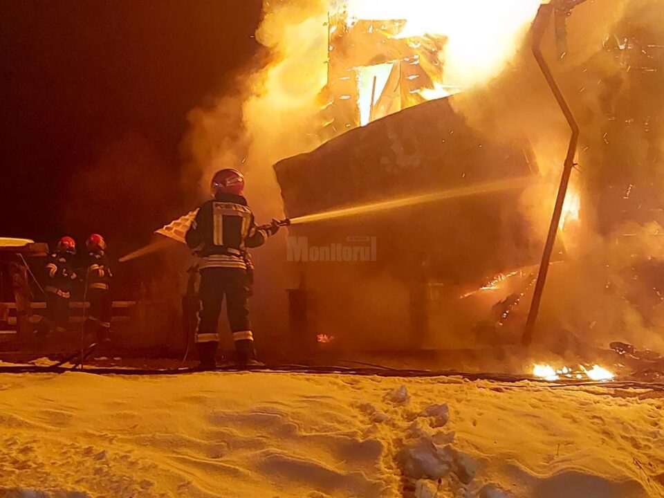 Incendiul de la Izvoarele Sucevei