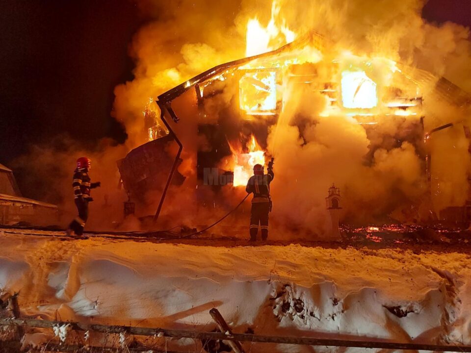 Incendiul de la Izvoarele Sucevei