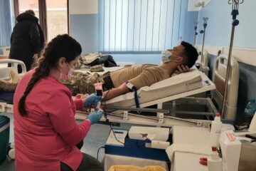 Acțiune de donare de sânge, inițiată de elevi ai Colegiului Național Militar ,,Ștefan cel Mare”
