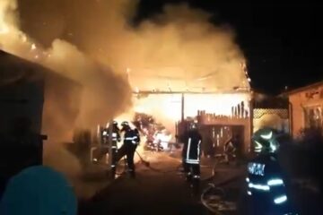 incendiu corocaiesti