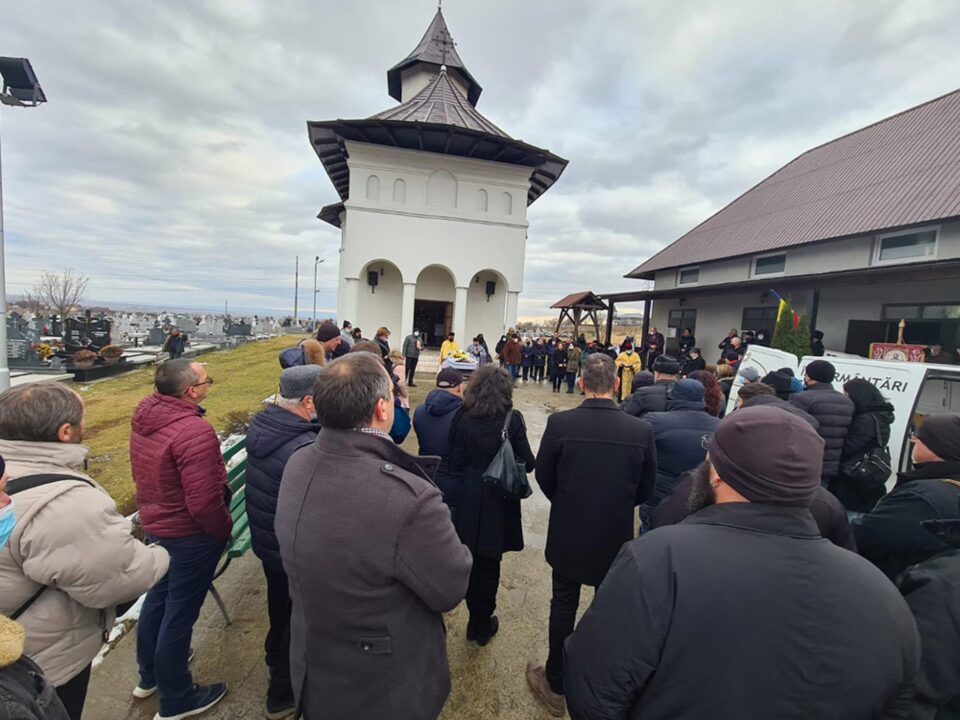 Înmormântarea lui Bogdan Hariton