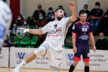 Adrian Târziorul ocupa locul secund în topul golgheterilor Ligii Naționale de handbal masculin