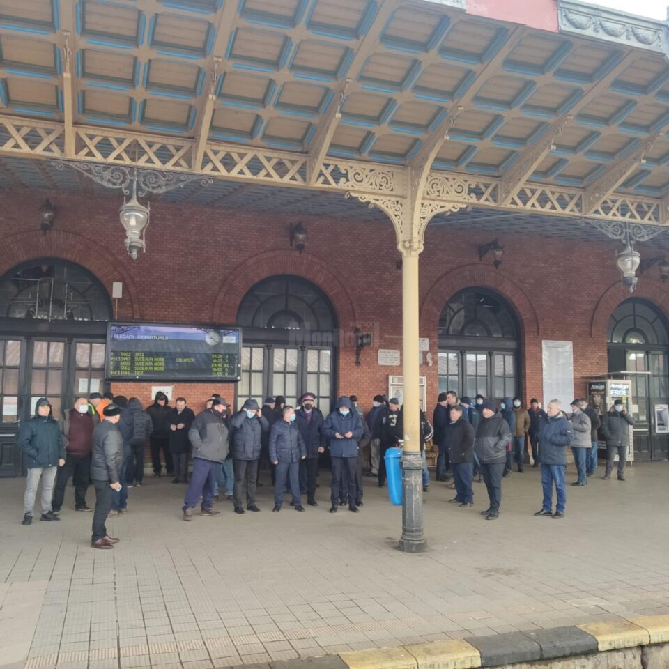 Prezență destul de numeroasă la protestul de la Suceava