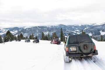 Imagini din timpul campaniei demarate de cei de la Off Road Max