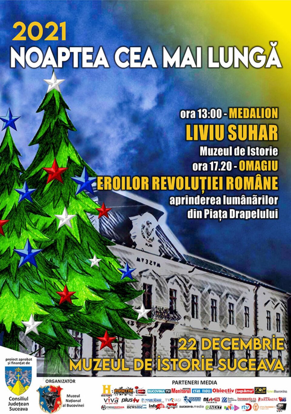„Medalion Liviu Suhar” și „Omagiu Eroilor Revoluției Române”, acțiuni în Noaptea cea mai lungă „Medalion Liviu Suhar” și „Omagiu Eroilor Revoluției Române”, acțiuni în Noaptea cea mai lungă