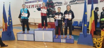 Sportivii participanți la Campionatul National de Co Vo Dao