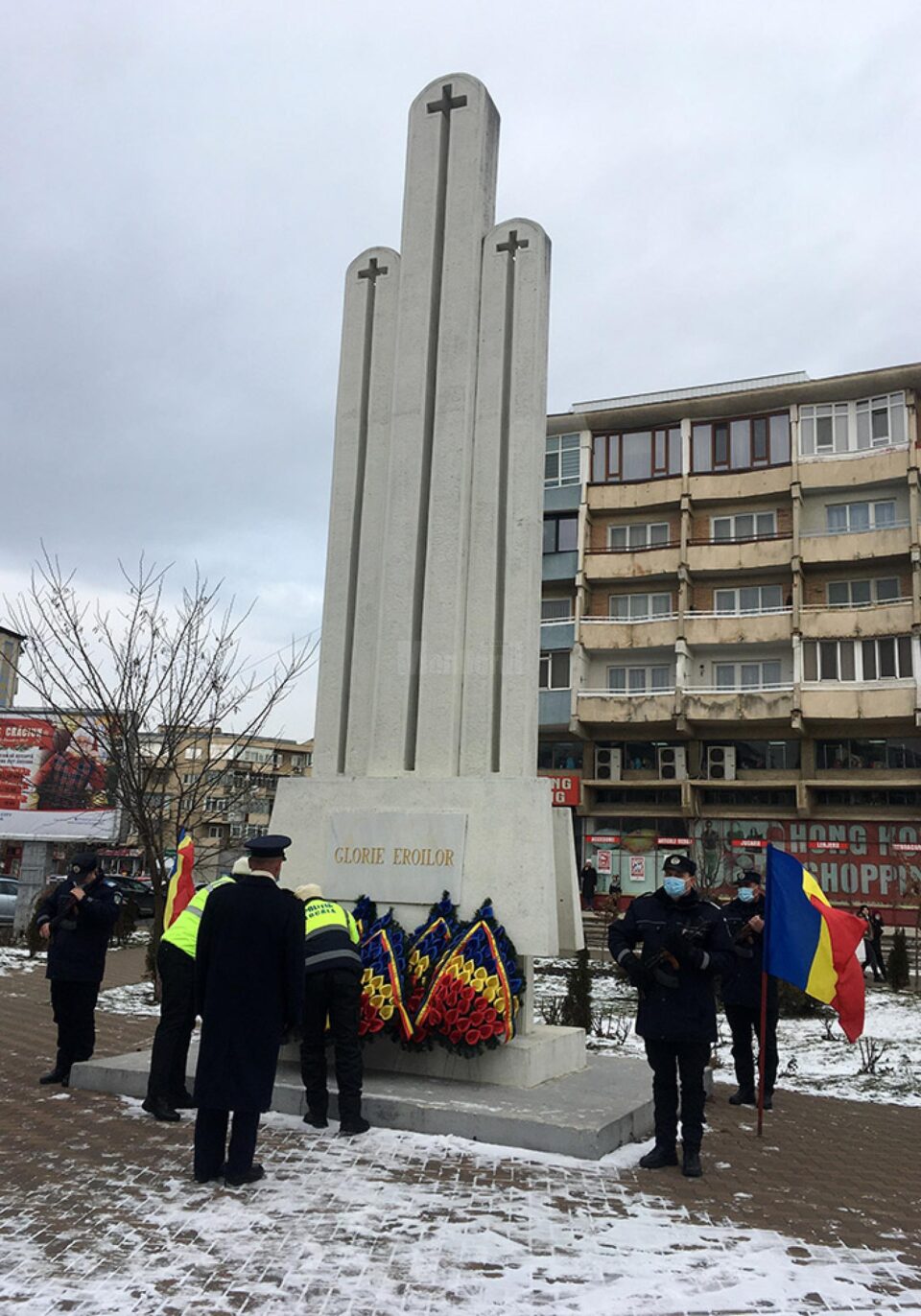Comemorarea eroilor martiri ai Revoluției din 1989, la Fălticeni