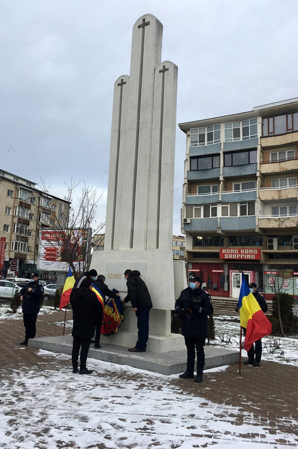 Comemorarea eroilor martiri ai Revoluției din 1989, la Fălticeni