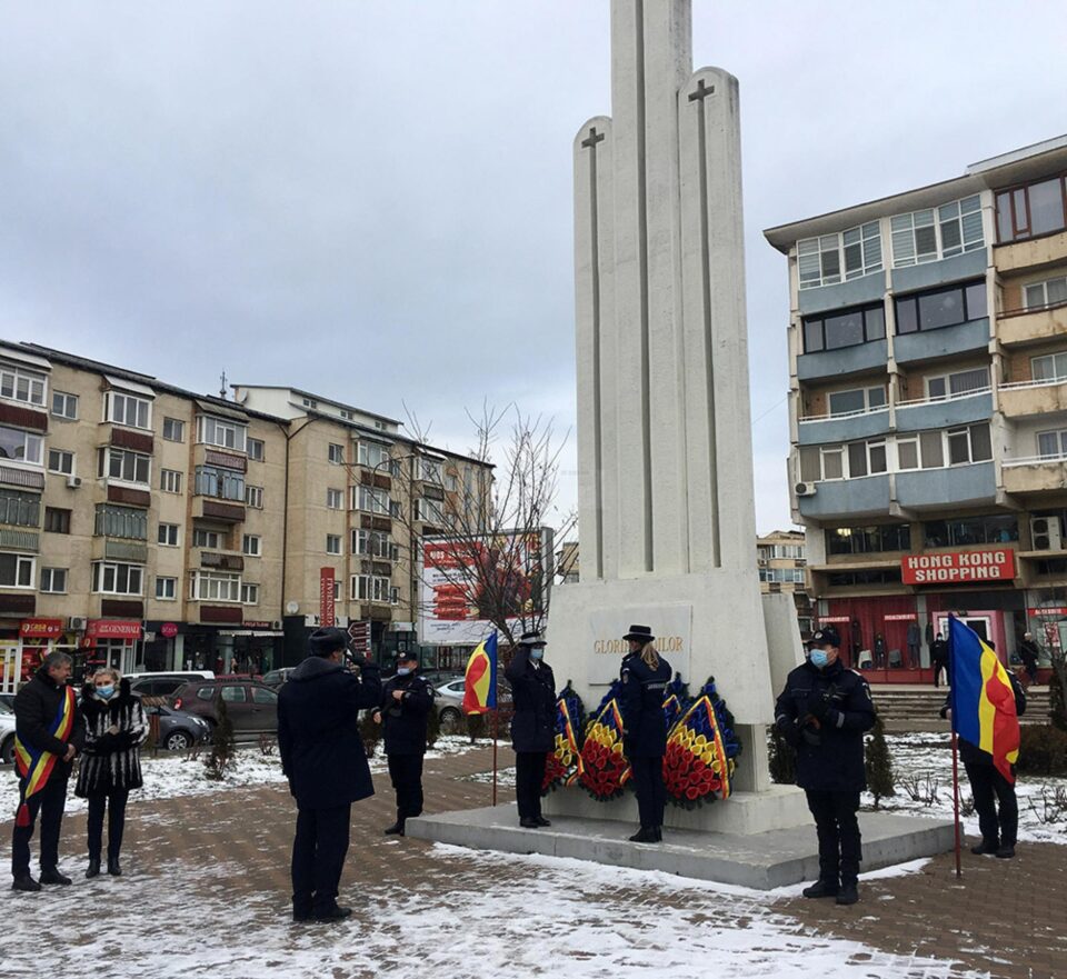 Comemorarea eroilor martiri ai Revoluției din 1989, la Fălticeni