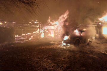 Incendiul care a izbucnit în noaptea de marți spre miercuri la Cantonul Silvic Voitinel