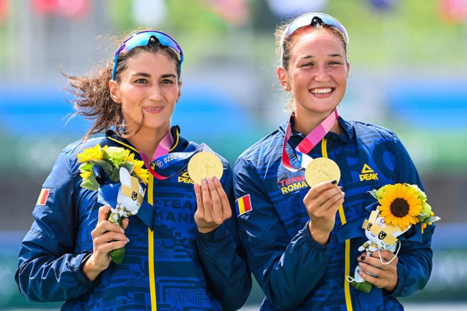 Ancuța Bodnar și Simona Radiș au cucerit aurul olimpic la Tokyo. Foto prosport.ro