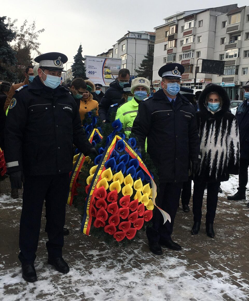 Comemorarea eroilor martiri ai Revoluției din 1989, la Fălticeni