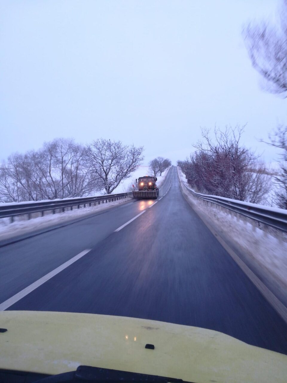 Toate sectoarele de drumuri naționale din județ sunt deschise