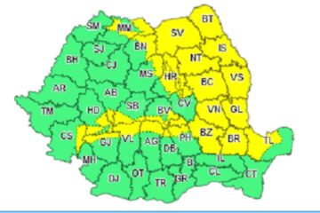 Avertizare de cod galben de ninsori abundente valabil în județul Suceava până marți, 28 decembrie