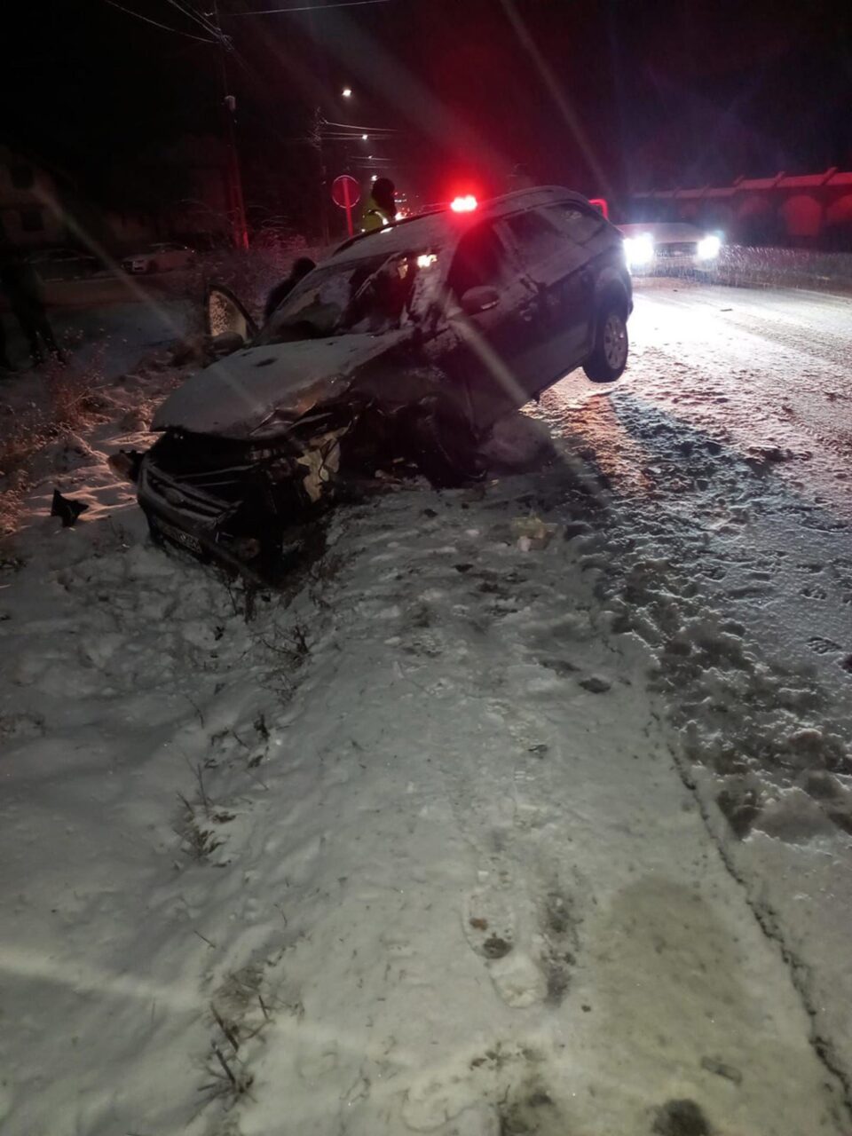 Femeie rănită după un accident provocat de fostul primar din Valea Moldovei