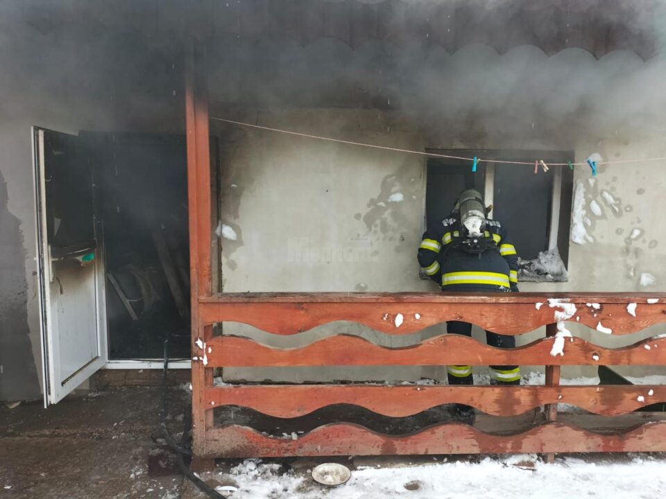 Casa în care a murit bătrâna