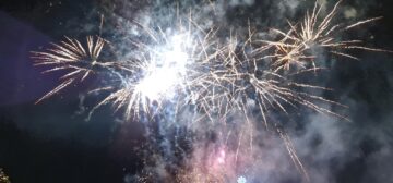 Grandios foc de artificii, în centrul Sucevei, la trecerea în 2022 3