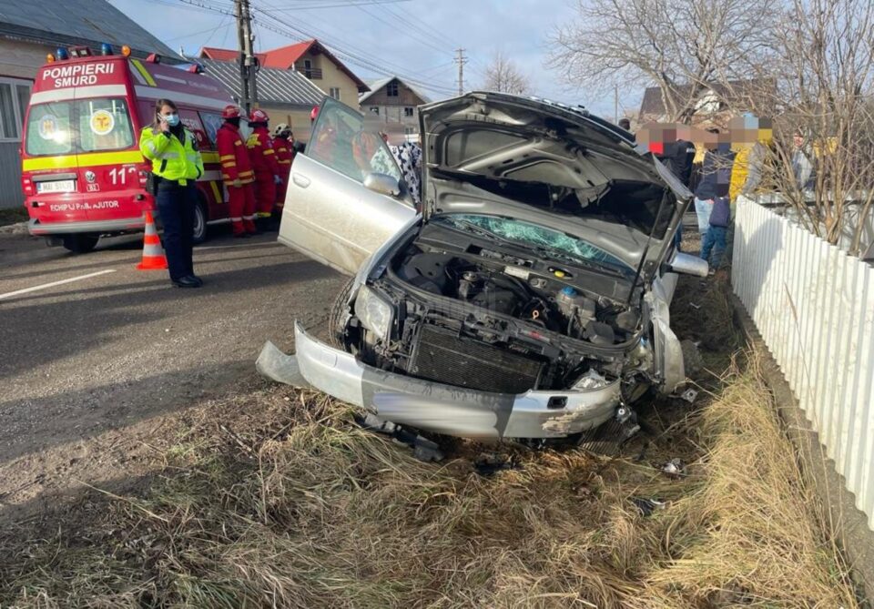 Accident grav la Pătrăuți