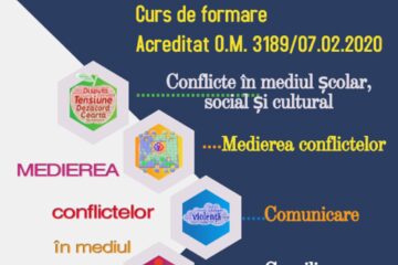 Cursul de formare „Medierea conflictelor în mediul școlar”, organizat de Casa Corpului Didactic „George Tofan”