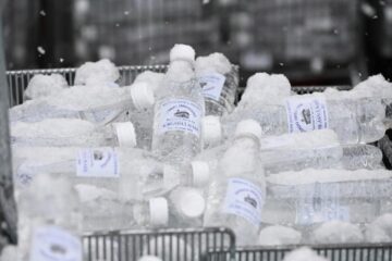 Botezul Domnului la Mănăstirea „Sfântul Ioan cel Nou” Suceava, pe o ninsoare „ca-n povești”