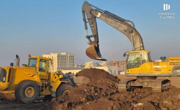 Santierul celui mai nou complex rezidential de apartamente din Suceava - Mandachi Twins