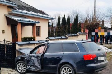 Accident grav la Mălini