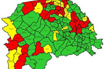Municipiul Suceava a intrat în zona roșie