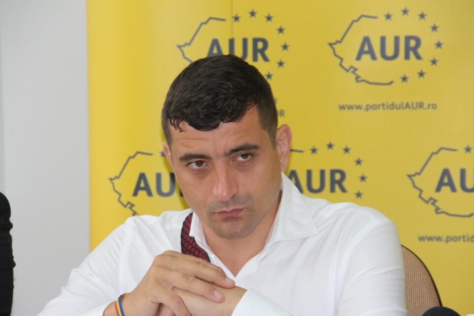 Copreședintele Alianței pentru Unirea Românilor, George Simion