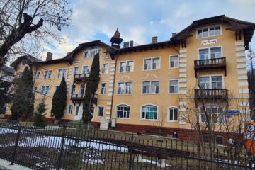 Victima a ajuns la Spitalul municipal Vatra Dornei