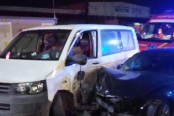 Accident în zona magazinului Jumbo din Șcheia