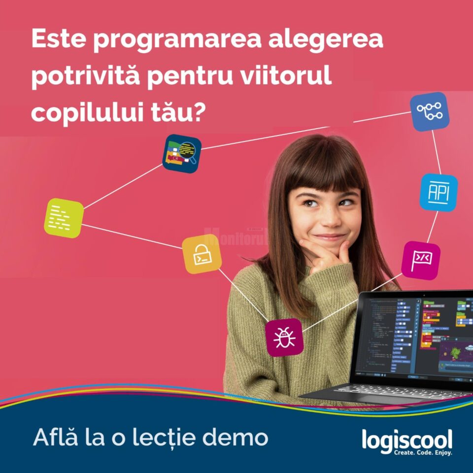 Logiscool Suceava, începe o nouă campanie de înscrieri la cursurile de programare