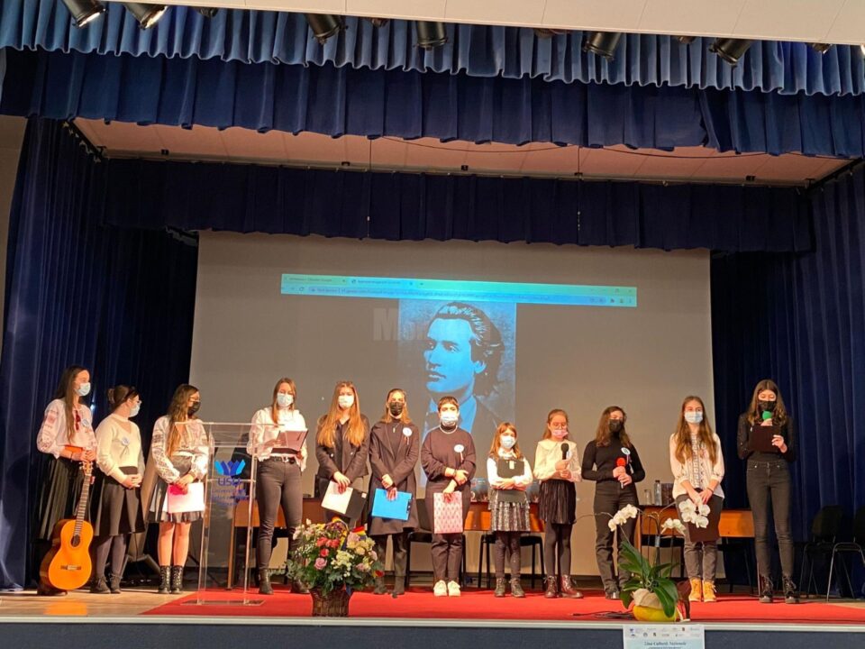 15 ianuarie - o zi de mare sărbătoare la Colegiul Național „Mihai Eminescu” Suceava