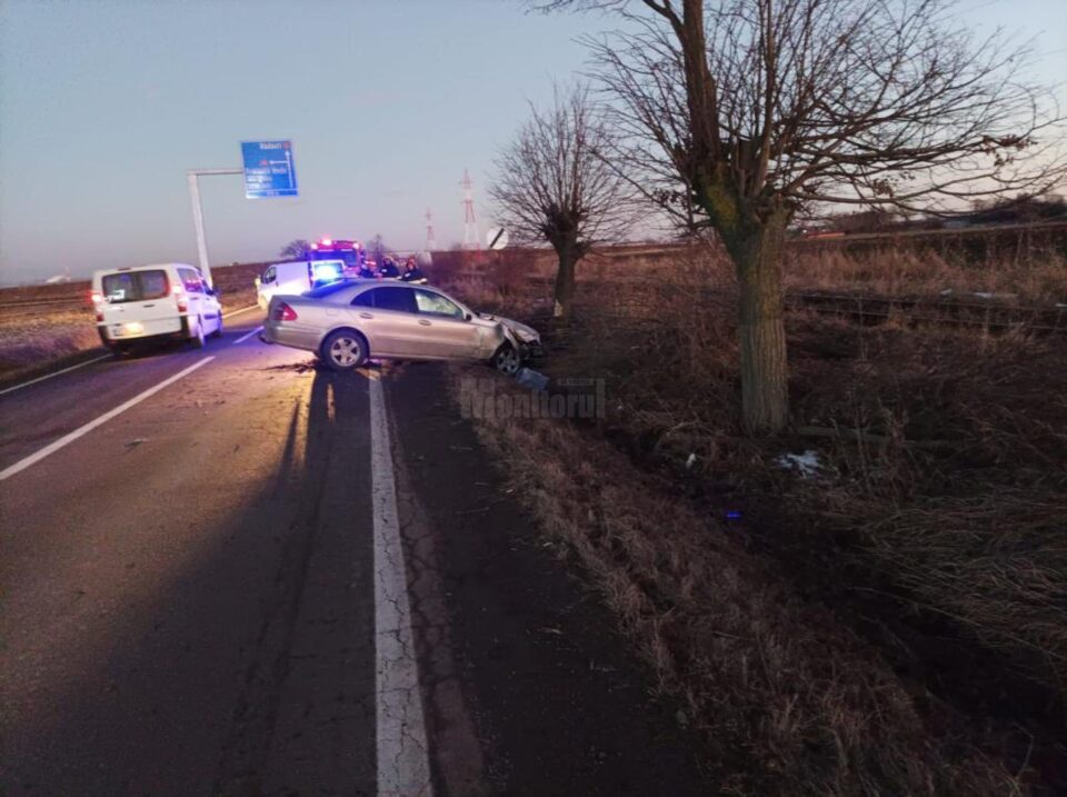 Accidentul a avut loc vineri, la intrarea în Rădăuți, dinspre Horodnic de Jos