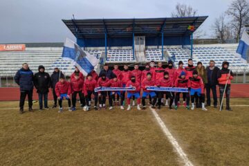 Bucovina Rădăuți s-a reunit luni pe Stadionul Municipal. Foto Cristian Plosceac