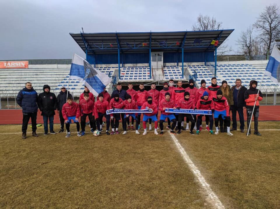 Bucovina Rădăuți s-a reunit luni pe Stadionul Municipal. Foto Cristian Plosceac