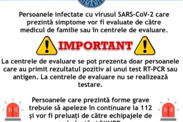 DSP a avizat înființarea a 4 centre de evaluare Covid, la spitalele din Suceava, Rădăuți, Fălticeni și Câmpulung