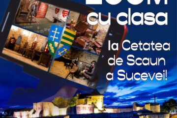 Din februarie se reiau excursiile „virtuale” prin proiectul educațional ZOOM cu clasa la Cetatea de Scaun a Sucevei
