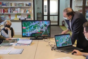 Gheorghe Flutur a analizat variantele de traseu propuse pentru centura orașului Gura Humorului