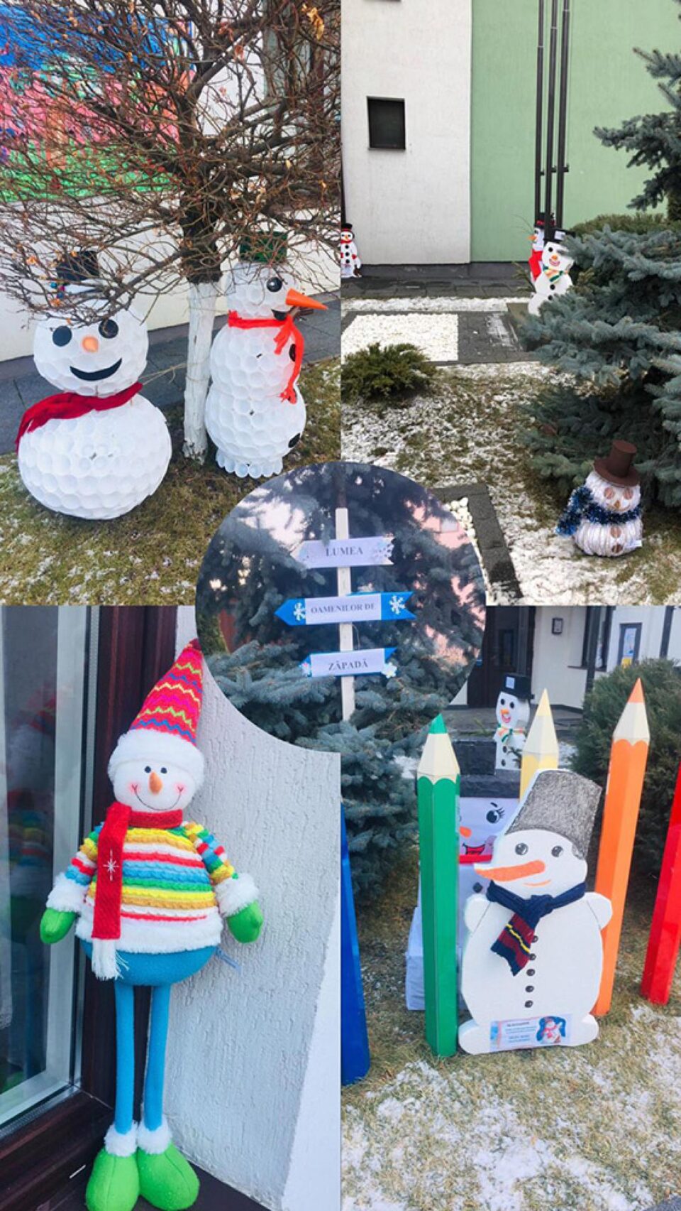 Ziua Omului de Zăpadă, marcată de preșcolarii de la ,,Așchiuță” și „Albinuța” Suceava