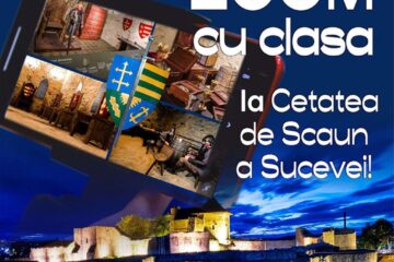 Din februarie se reiau excursiile „virtuale” prin proiectul educațional ZOOM cu clasa la Cetatea de Scaun a Sucevei