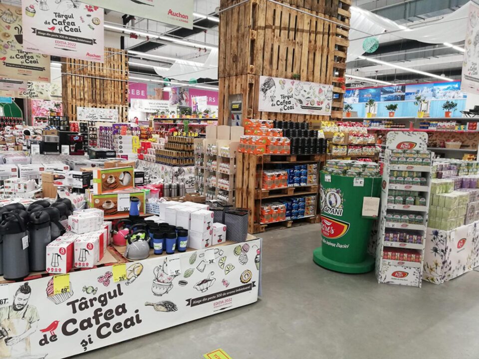 Târgul de Cafea și Ceai Auchan, la cea de-a X-a ediție, cu peste 300 de articole