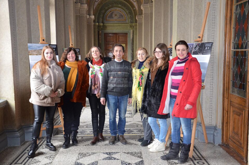 Cursanți ai Lectoratului de Limbă Română al USV, la Universitatea de Stat din Cernăuți