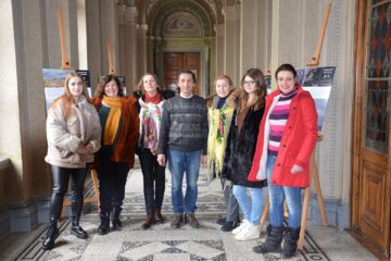Cursanți ai Lectoratului de Limbă Română al USV, la Universitatea de Stat din Cernăuți