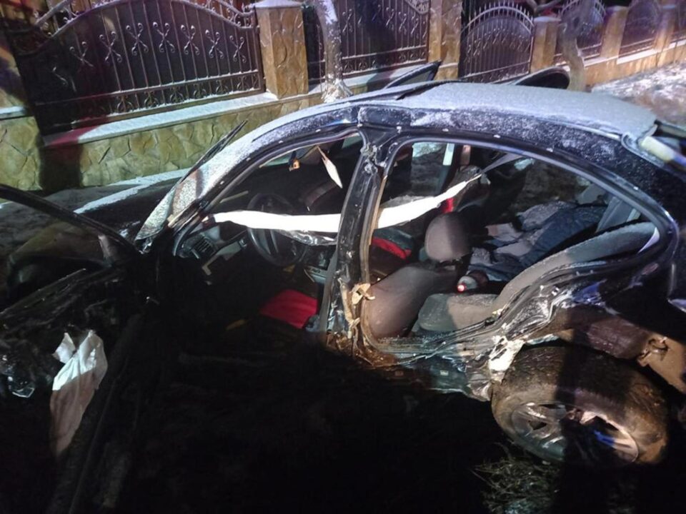 Accidentul petrecut sâmbătă noapte, la Stroiești