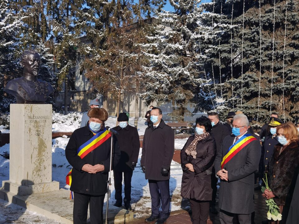 Gheorghe Flutur: „Marele titan Cuza a avut curajul să facă reforme. Și reformele nu sunt totdeauna pe placul tuturor”