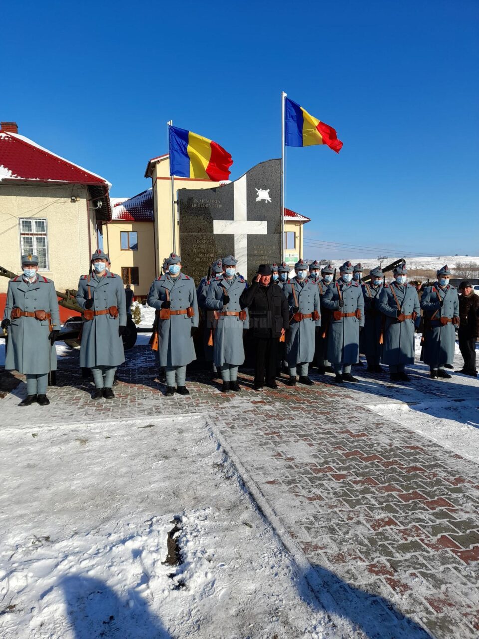 Monumentul eroilor de la Vadu Moldovei