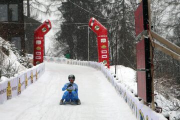 A treia etapă de Cupă Mondială la sanie, pe pista „Bucovina” din Vatra Dornei