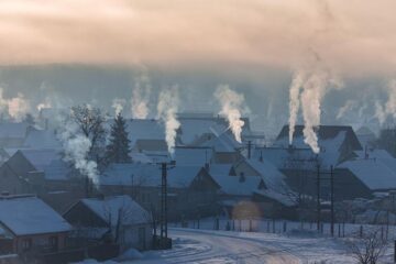 Ger ca în Siberia, în localitățile din județul Suceava