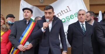 Neculai Miron, George Simion și Călin Georgescu